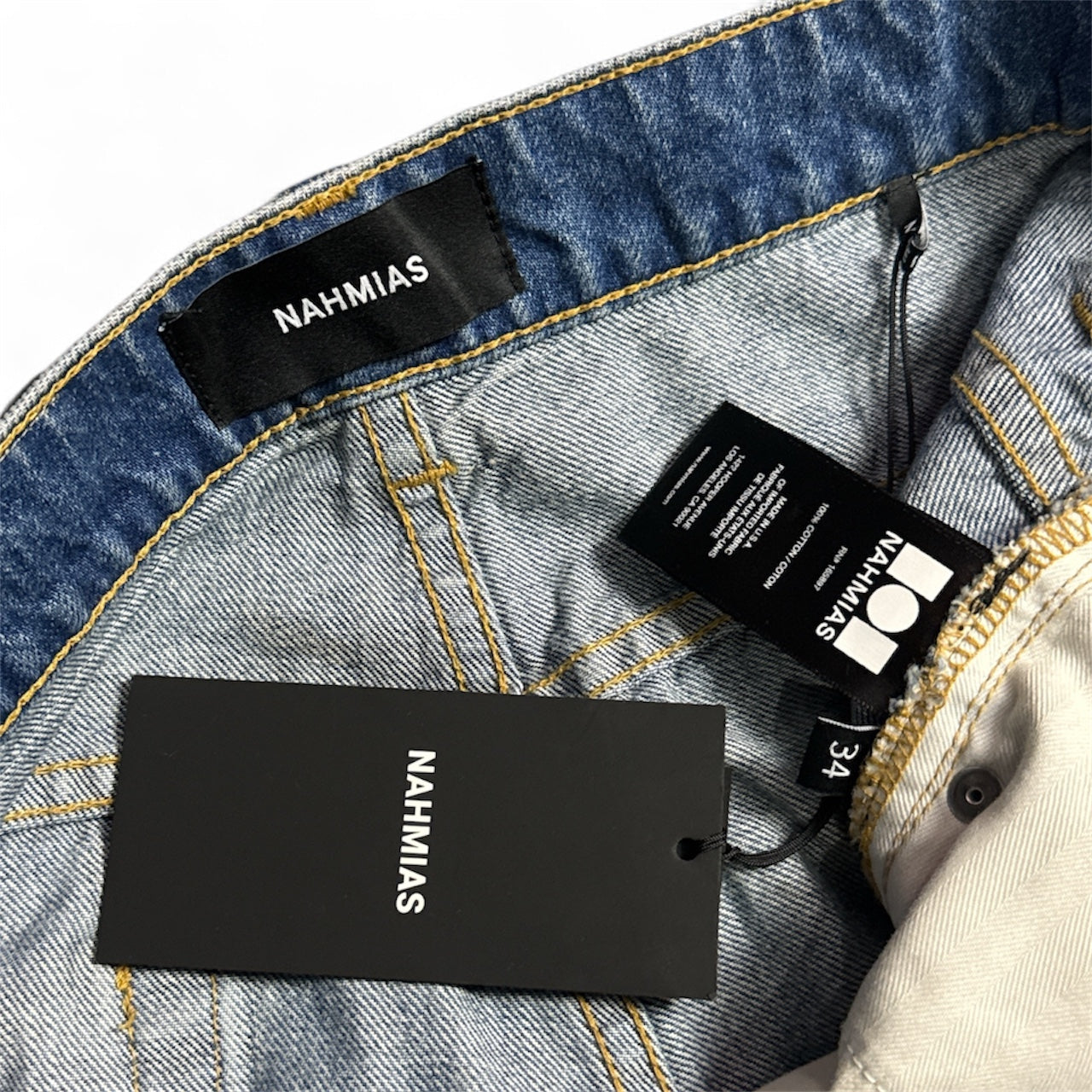 Wide Leg Distressed Jeans