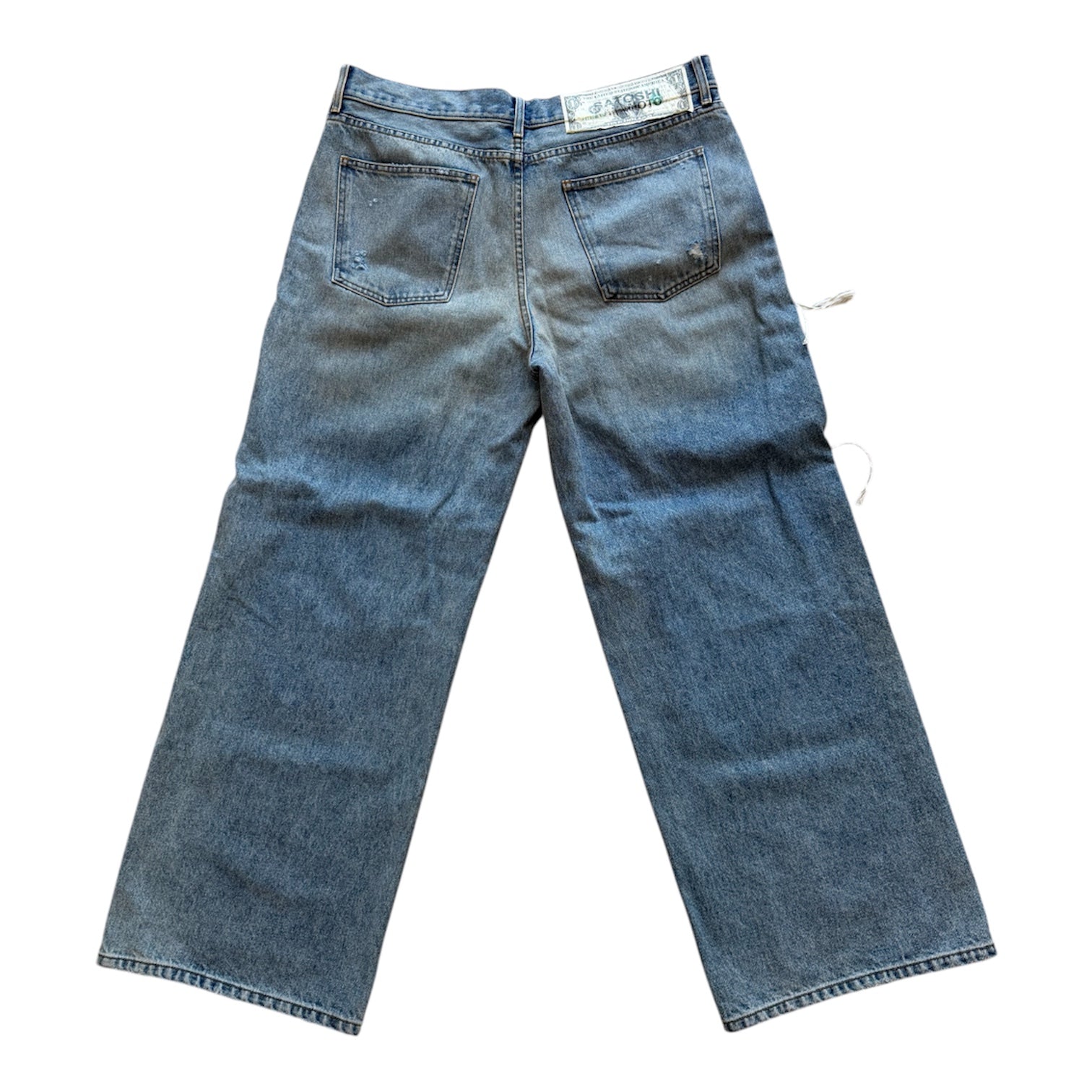 Blessed To Be Stressed Straight Leg Distressed Jeans