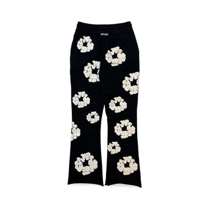 Readymade Cotton Wreath Flare Sweatpants