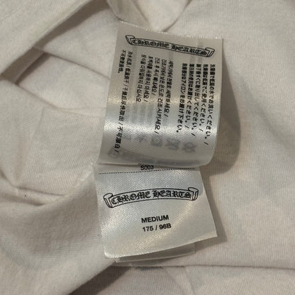 Neck Logo Long Sleeve T-Shirt (White/Blue)