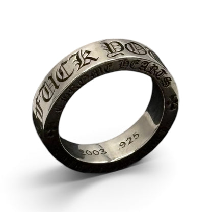 6MM Fuck You Ring