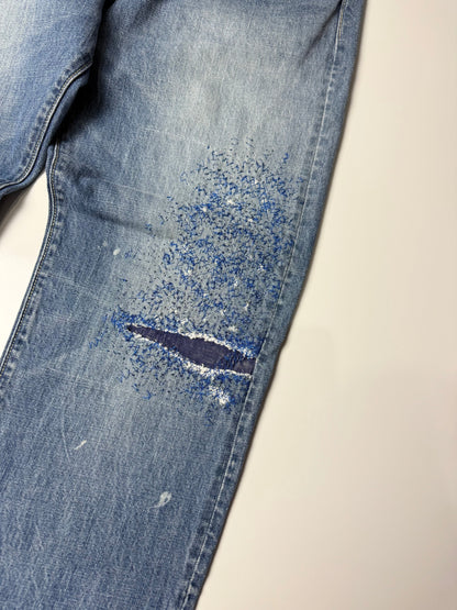 Monkey Cisco Distressed Denim