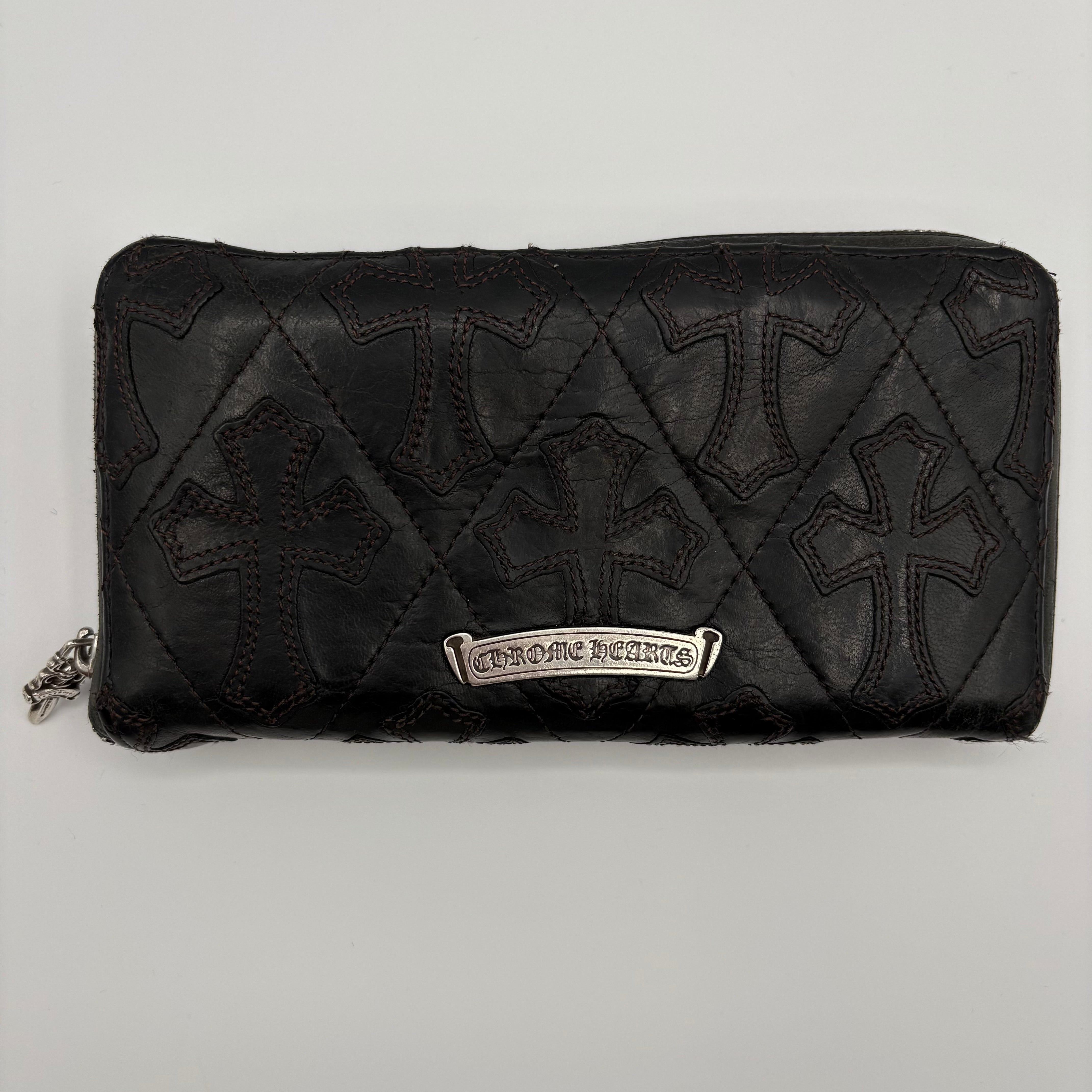 Cemetery Cross Long Wallet