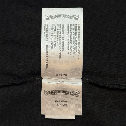 Pink Neck Logo Long Sleeve Tee