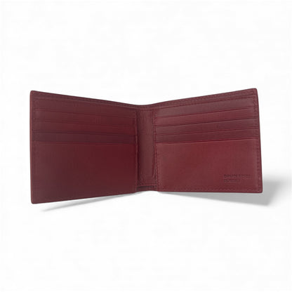 Cross Emblem Leather Wallet