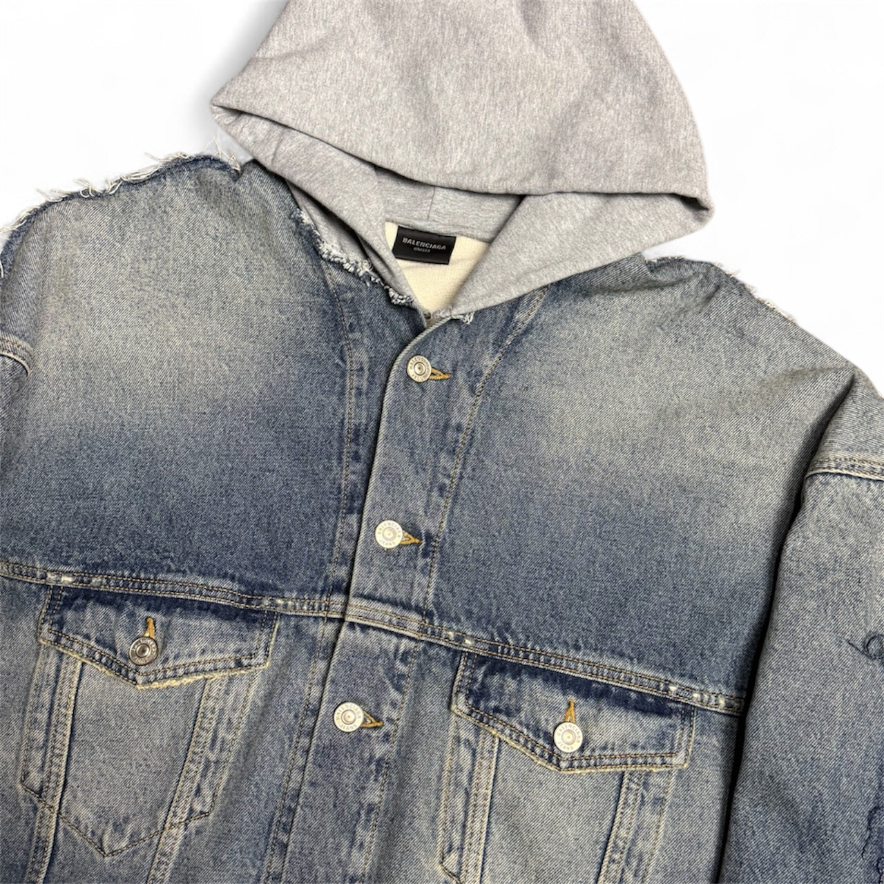 Hooded Denim Jacket