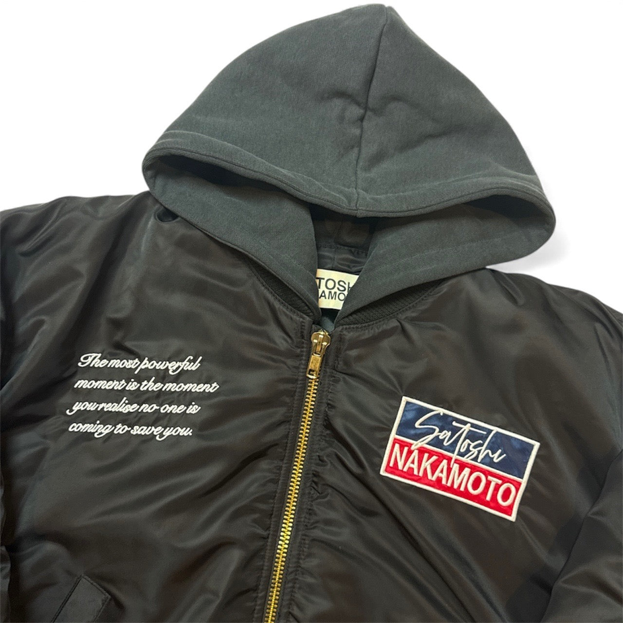 Off-Road Hooded Bomber Jacket