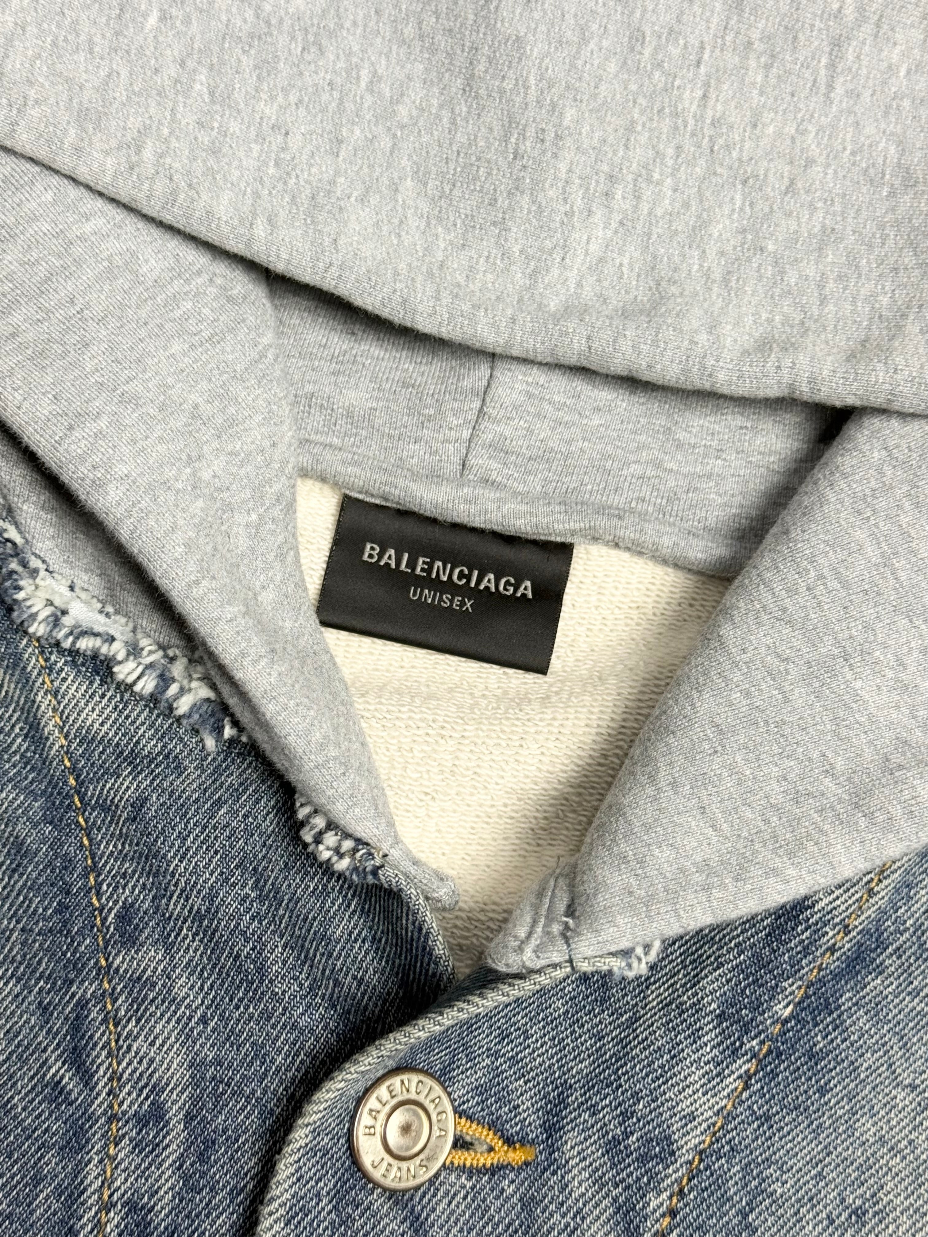 Hooded Denim Jacket