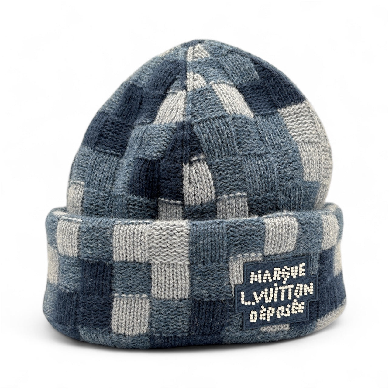 Damier Denim Beanie