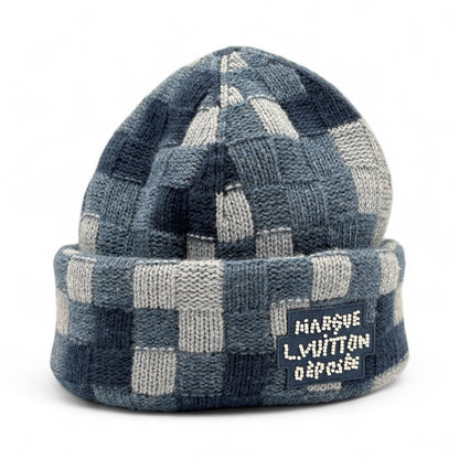 Damier Denim Beanie