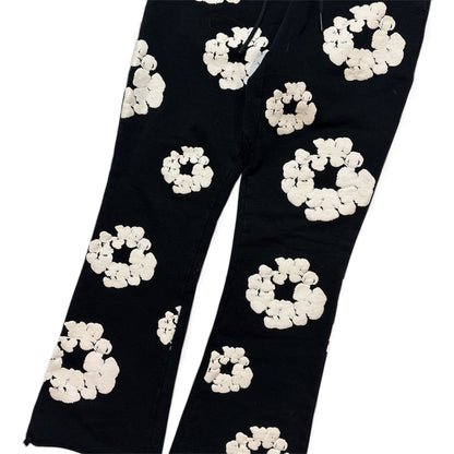 Readymade Cotton Wreath Flare Sweatpants